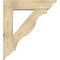Ekena Millwork Funston Traditional Rough Sawn Bracket w/ Offset Brace, Douglas Fir, 8"W x 34"D x 38"H BKT0806X34X38FST01RDF - alternate 2